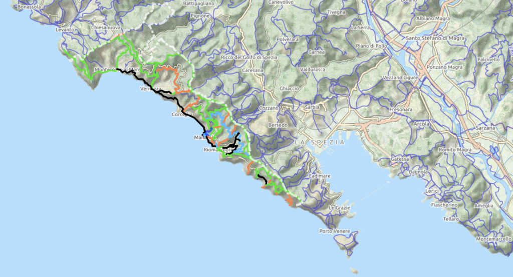 Cinque Terre Hiking Trails