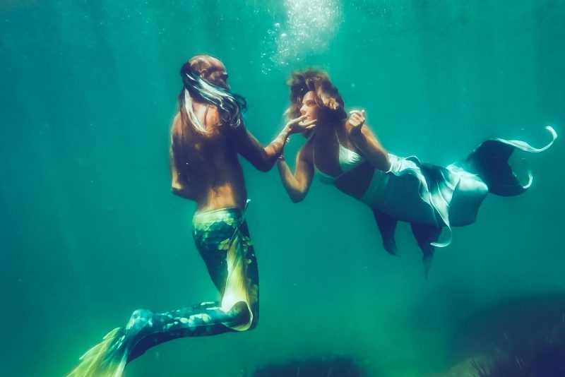 Nager avec des sirènes dans les Cinque Terre