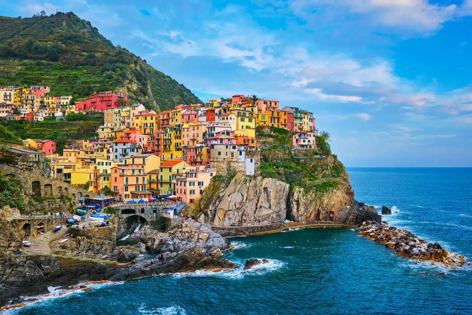 Manarola Village On Sunset Cinque Terre Liguria 2026 03 09 08 44 08 Utc