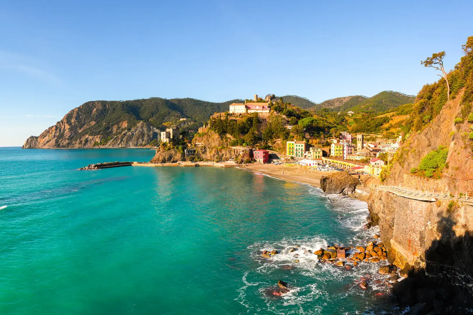 Picturesque Seaside Village With Turquoise Water A 2026 03 25 09 24 57 Utc